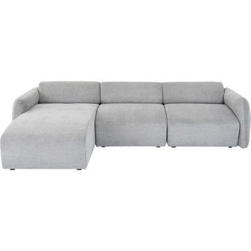 Corner Sofa Lucca Grey Left 255cm