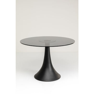 Table Grande Possibilita Smoke Glass Ø110cm