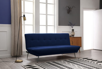 LL Astrid Navy Blue 3-Seater Sofa Bed