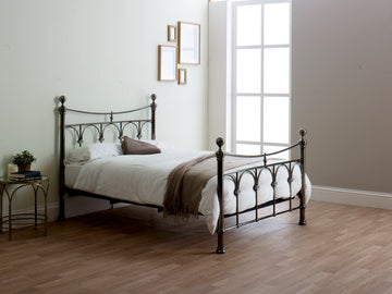 LL Gamma Antique Nickel 5ft Bedstead