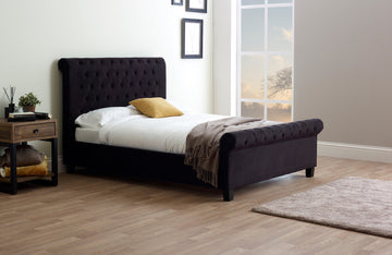 LL Orbit Black 6ft Bedstead