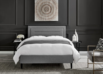 LL Picasso Grey 4ft Small Double Bed Frame