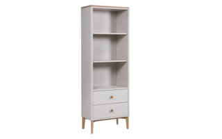 Marlow Open Storage Unit - Cashmere Oak VL