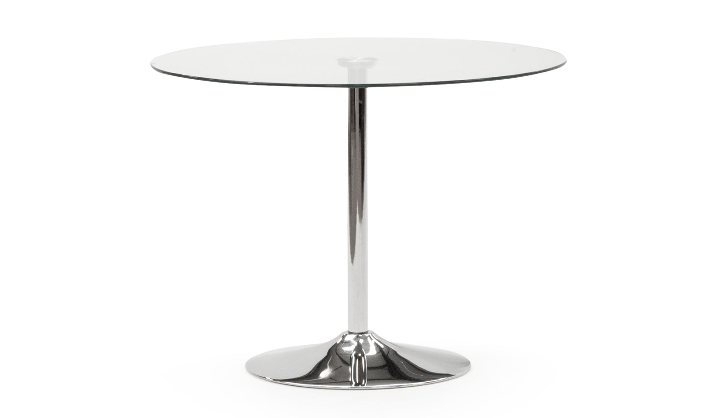Nina-Dining-Table-Round-Clear - Kian Furniture