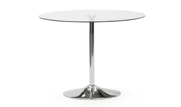 Orbit Dining Table 1000 - Clear