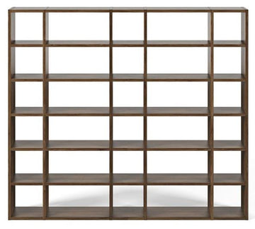 T-Line Modular Walnut Bookcase