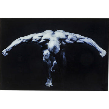 Picture Glass Body Art 80x120cm