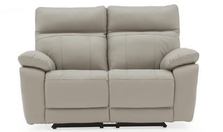 VL Positano 2 Seater Electric Recliner - Light Grey