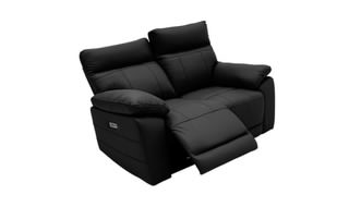 VL Positano 2 Seater Electric Recliner - Black