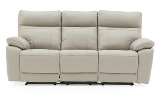 VL Positano 3 Seater Electric Recliner - Light Grey (Nett)