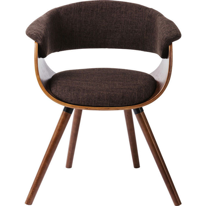 Monaco Schoko Retro Chair - Kian Furniture