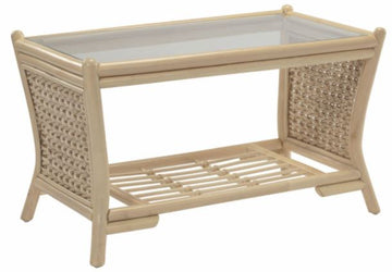 DE Rosdniw Coffee Table + Clear Glass