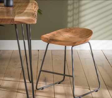ZI Dining stool wood ergo