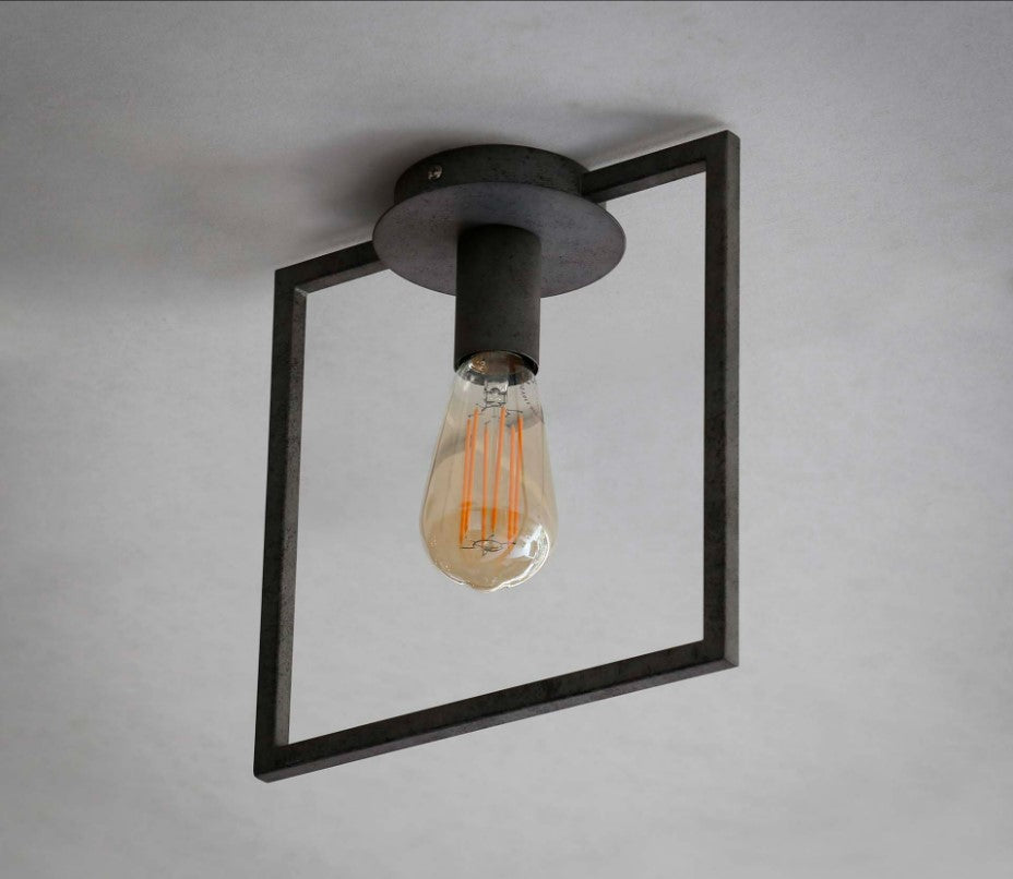 ZI Ceiling lamp 1L framed