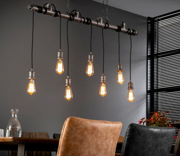 ZI Hanging lamp 7L industrial tube wrap