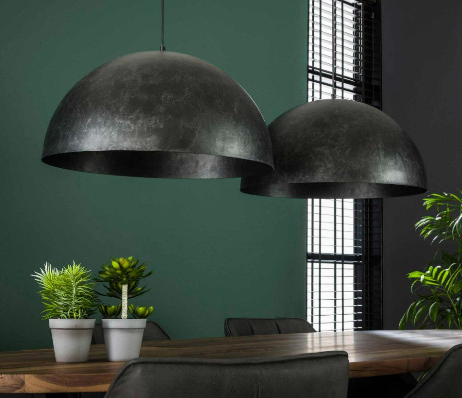 ZI Hanging lamp 2x Ø60 Dome