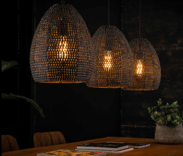 ZI Hanging lamp 3xØ26 armor oval