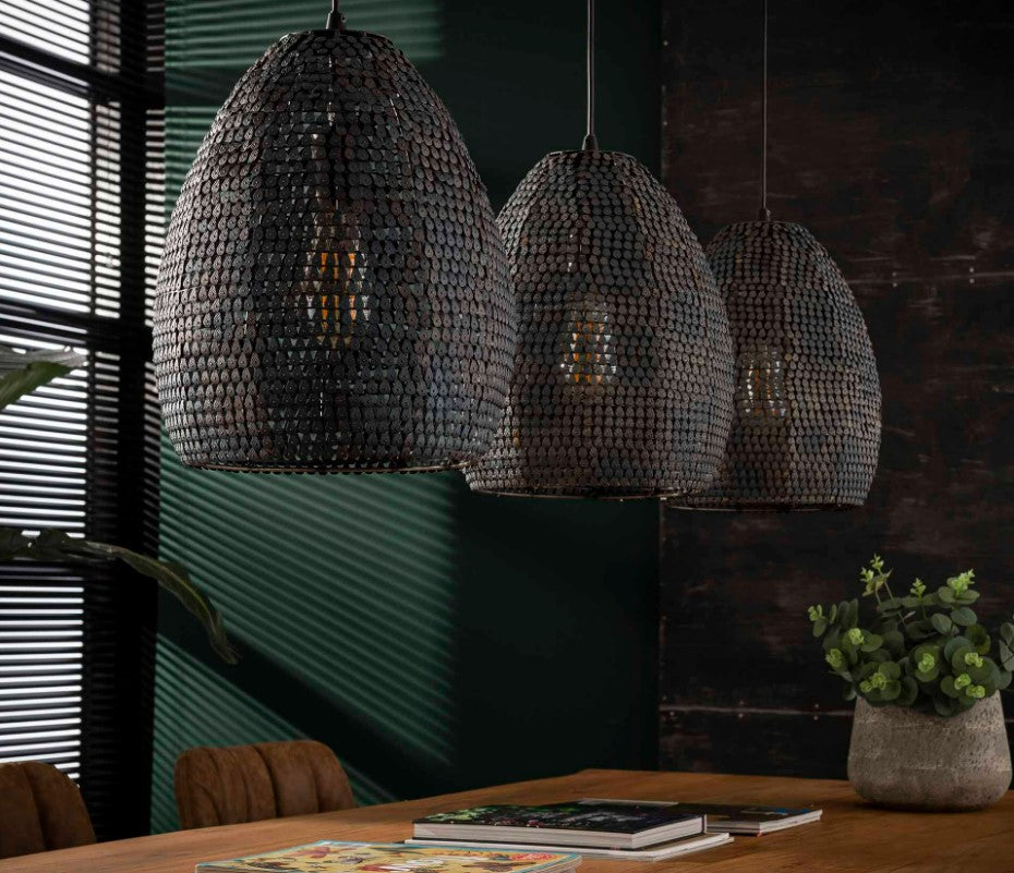 ZI Hanging lamp 3xØ26 armor oval