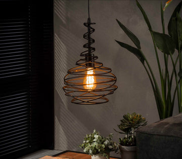 ZI Hanging lamp 1x Ø25 cone spinn