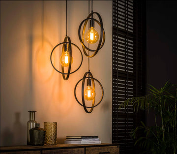 ZI Hanging lamp 3L Turn around stepped