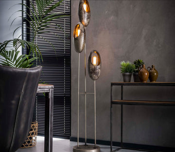 ZI Floor lamp 3x open eye stepped