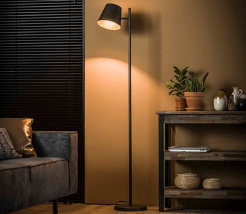 ZI Floor lamp adjustable metal shade