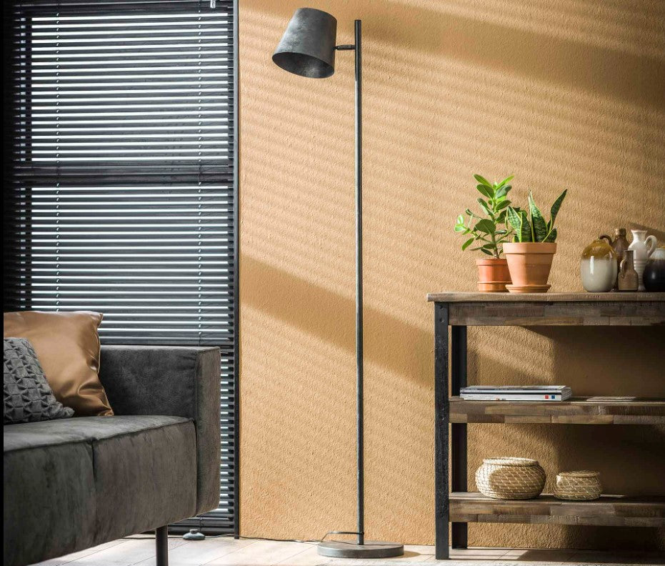 ZI Floor lamp adjustable metal shade