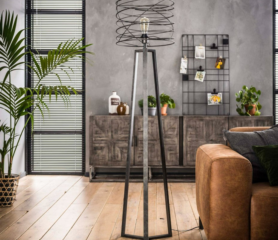 ZI Floorlamp Ø40 curl