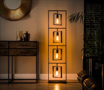 ZI Floor lamp 4L Turn square