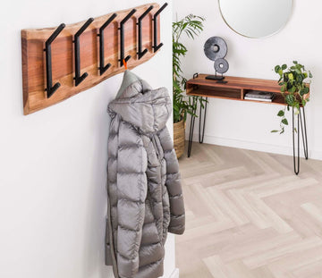 ZI Coat rack edge 2x6 hooks