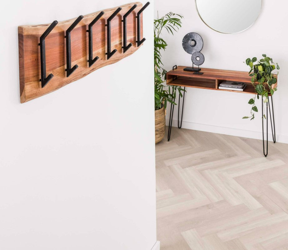 ZI Coat rack edge 2x6 hooks