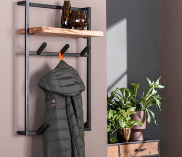 ZI Coat rack air solid high 6 hooks