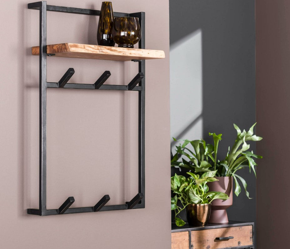 ZI Coat rack air solid high 6 hooks