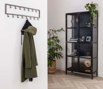 ZI Coat rack industrial 15 hooks
