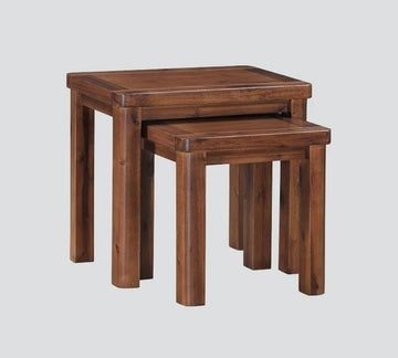 AM Andorra Acacia Nest of 2 Tbls