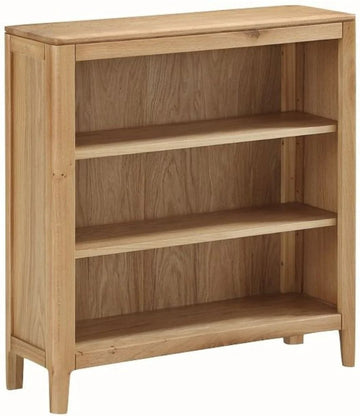 AM Dunmore Oak Low Bookcase