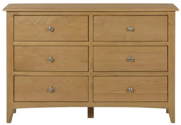 AM Kilkenny Oak 6 Drawer Chest