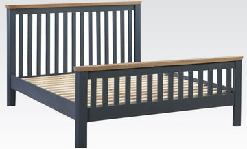 AM Treviso M Blue 4ft 6 Double Bed