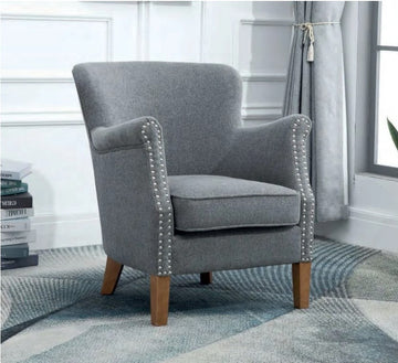 AM Dakota Armchair Dark Grey