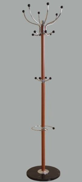 AM Hat & Coat Stand Light Brown