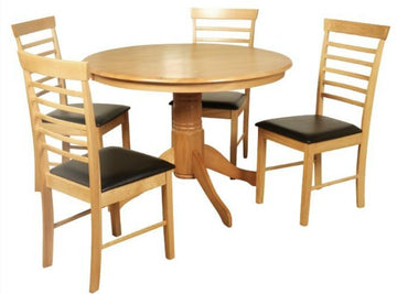 AM Hanover Large Round Dining Set