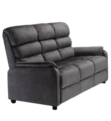 AM Savoy 3 Seater Fixed Grey