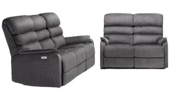 AM Savoy 3+2 Suite Grey Elec