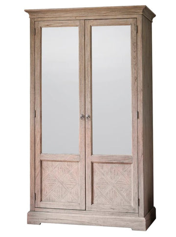 GA Mustique 2 Mirror Door Wardrobe