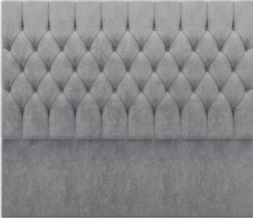 Briody 4' Riviera Button Wall Mounted Headboard 66″