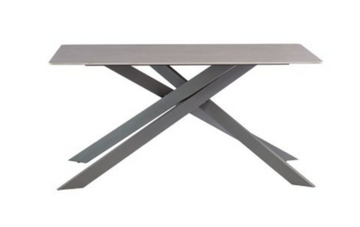 WOF Camilla Matt Grey/Grey leg 2M Dining Table
