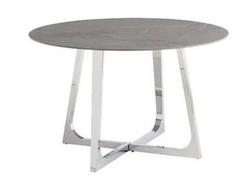 WOF Desana Grey 1.3M Round Dining Table