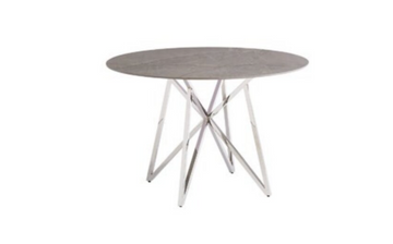 WOF Jennis grey 1.2M Round Dining table