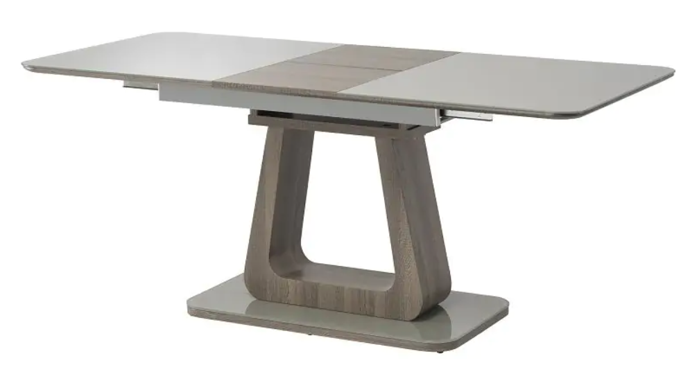 WOF Calgary Grey 1.4M Extended Dining Table