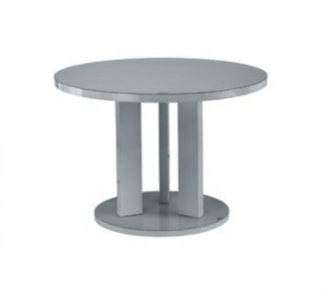 WOF Ellie Grey 1.07M Round Dining Table